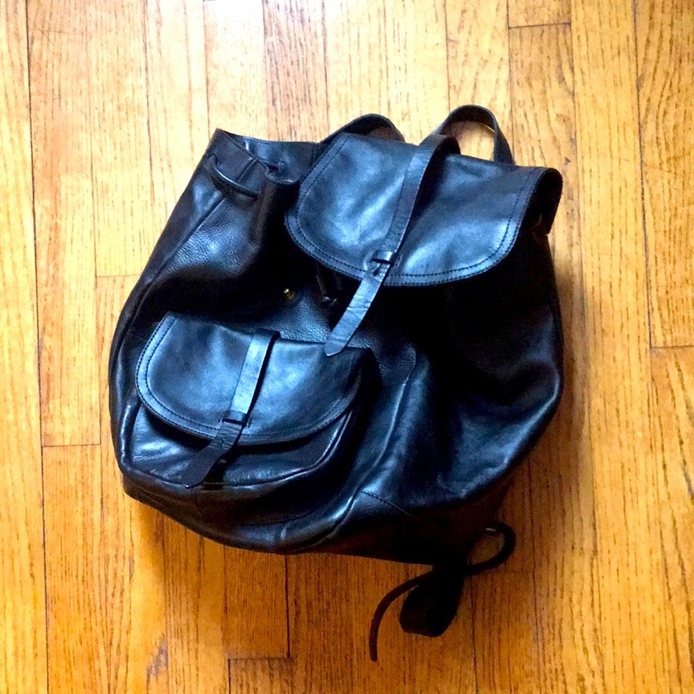 Madewell Leather Backpack
